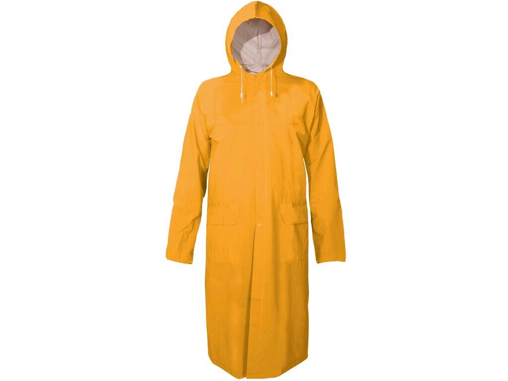 Vode odolný plášť CXS DEREK, žltý, vel. 3XL